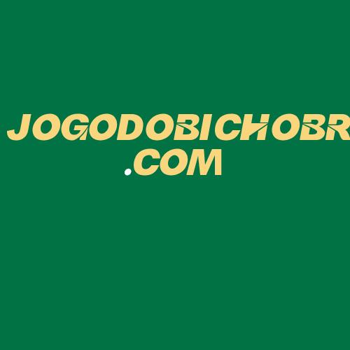 Logo da JOGODOBICHOBR